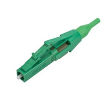 CORNING 95-200-94        UniCam High-Performance Connector, LC APC, Single-mode OS2 , ceramic ferrule, logo, single pack, green housing, green boot