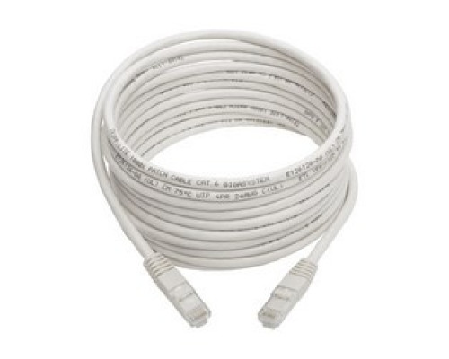 TRIPP LITE N200-015-WH        Cat6 Gigabit Molded Patch Cable RJ45 M/M , White, 15 ft.