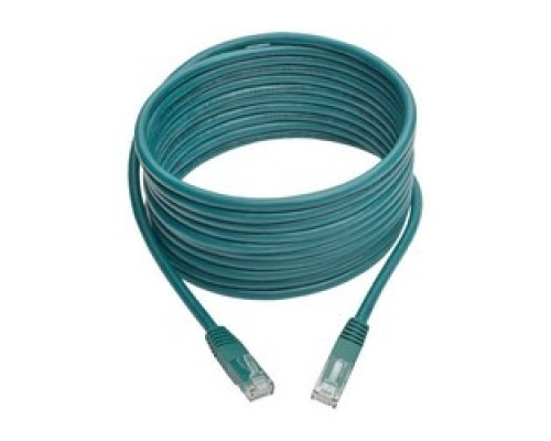 TRIPP LITE N200-015-GN        Cat6 Gigabit Molded Patch Cable RJ45 M/M , Green, 15 ft.