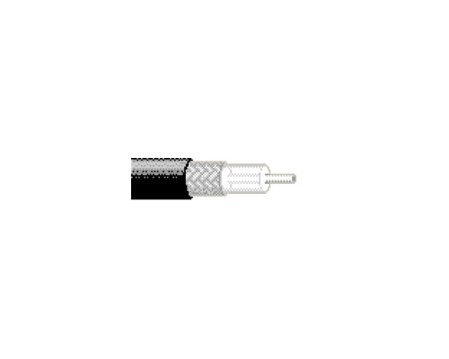 BELDEN BAV  1672J 0101000               Coax - 75 Ohm High-Frequency Cable Conformable Coax Cable 29 AWG TFE BRD Tinned Coax PVC Black
