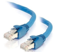C2G  CG43168  CG43168              Ethernet Network Patch Cable, Snagless, SSTP, Cat 6, RJ45 Male to RJ45 Male, 4-Pair 23 AWG Solid Conductor, 75’ Length, Blue