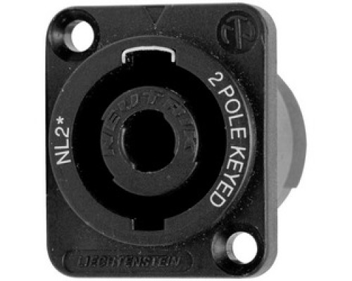 HUBBELL PREMISE WIRING  SC10               Connectors, Speakon Jack, Solder type,Panel Mount, 10 Pack