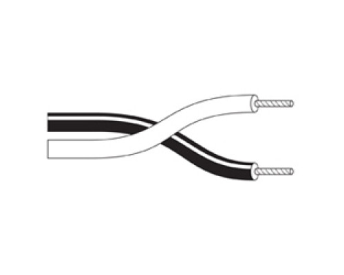BELDEN BAV 8470 0631000        High-Conductivity Copper Speaker Cable open twisted construction, 16 AWG, 1000’ reel, 2 stranded 19x29 ETP high-conductivity tinned copper conductors, PVC insulation, cabled, 80C, 300V, black/white