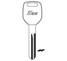 KABA ILCO CORP  SUB1 NP A05  X251              Vehicle Key Blank, Brass, Nickel Plated, 5 Price Group, For Subaru