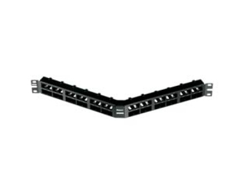 PANDUIT  CPPA48HDWBLY               Mini-Com Angled Patch Panel 48 port 1 RU BL