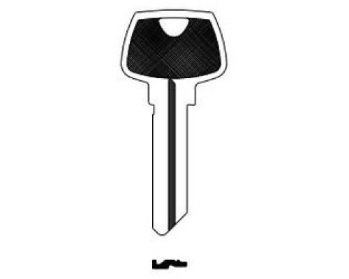 KABA ILCO CORP  6275LA-NS NS A31  IAR54808552              Key Blank, Look-Alike, 6-Pin, Natural Nickel Silver, 6 Price Group, For Sargent