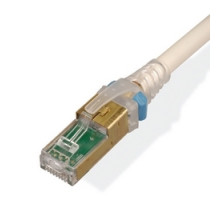 SIEMON COMPANY  ZM6A-05-06               Copper, Patch Cord, RJ45, RJ45, Category 6A, UTP, T568A/B, Stranded, CM, Blue Cable, Clear Boot, 5 Feet
