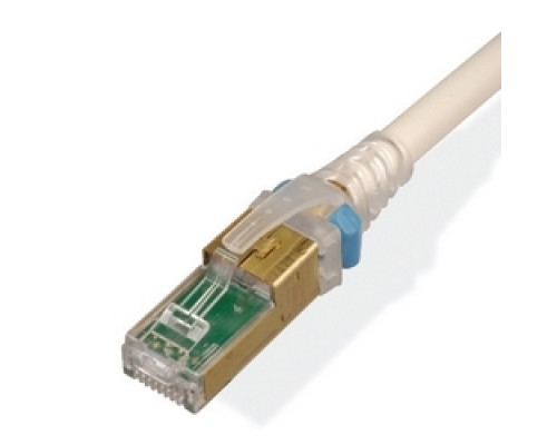 SIEMON COMPANY  ZM6A-05-06               Copper, Patch Cord, RJ45, RJ45, Category 6A, UTP, T568A/B, Stranded, CM, Blue Cable, Clear Boot, 5 Feet