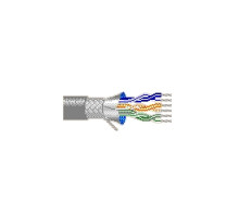 BELDEN  8103 060500               Multi-Conductor - Low Capacitance Computer Cable for EIA RS-232/422 3-Pair 24 AWG FHDPE SH PVC Chrome