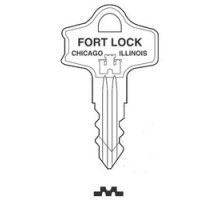 FORT LOCK NATIONAL CABINET  K775        Lock Key Blank, For 9000 Series 6 Disc Tumbler Lock