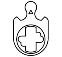 CORBIN RUSSWIN INC 756F507        Mortise Cylinder Cam, A01 WAS #11 , Arrow, Marks 5000, PDQ