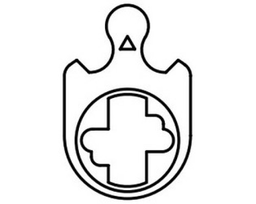 CORBIN RUSSWIN INC 756F507        Mortise Cylinder Cam, A01 WAS #11 , Arrow, Marks 5000, PDQ