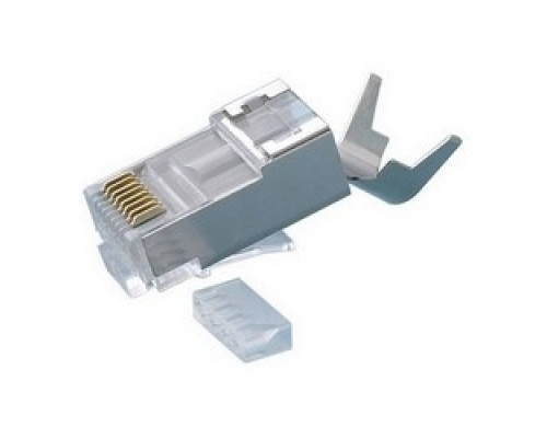 PLATINUM TOOLS INC 106190        RJ45 Cat6A 10 Gig Shielded Connector, w/Liner. Bulk unit 1ea , Pkg 100/Bag.