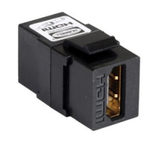 HUBBELL PREMISE WIRING  SFHC14BK               HDMI Keystone Coupler 1.4, Female-to-Female Type A, Black
