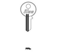 KABA ILCO CORP  V61S NP A18               Vehicle Key Blank, Brass, Nickel Plated, 18 Price Group, For Citroen, Gas Cap Lock, Peugeot, Renault, Vesper