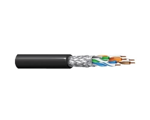 BELDEN  7928A 0101000               Cat 5e, 4 Pairs, 24 AWG, Bonded-Pair, Solid, Bare Copper, FEP Insulation, FEP Jacket