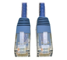 TRIPP LITE N200-015-BL        Cat6 Gigabit Molded Patch Cable RJ45 M/M , Blue, 15 ft.