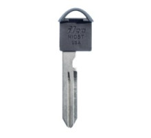 KABA ILCO CORP  NI05T NS  IAX00003722              Vehicle Key Blank, Natural Nickel Silver, With Transponder, For Nissan