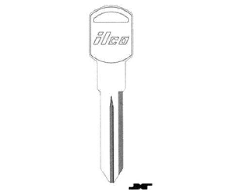 KABA ILCO CORP  B92-NP NP A36  IAE00001892              Vehicle Key Blank, Brass, Nickel Plated, 36 Price Group, For General Motors