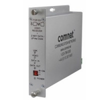 COMNET COMMUNICATION NETWORKS  FVT1031M1               Digitally Encoded Video Transmitter/ Data Transceiver, MM, 1 Fiber