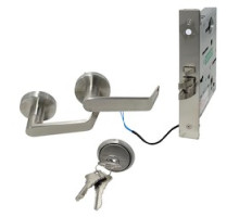 GENERAL LOCK  GM9180EU 24VDC RR 630 C               GM9180EU 24VDC RR 630 C    ELEC MORTISE STOREROOM    ROSE/LEVER