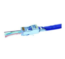 PLATINUM TOOLS INC  100023C               Cable Connector, EZ-RJ45, Shielded, With External Ground, For Cat 5E/6 0.28
