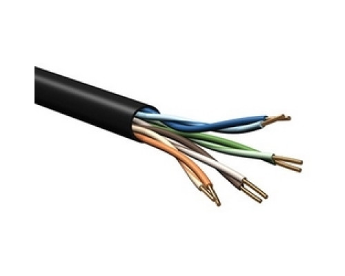 BELDEN  7918A 0102000               Cat 5e, 4 Pairs, 24 AWG, Twisted Pair, Solid, Bare Copper, Polyolefin Insulation, PVC Jacket