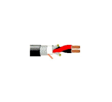 BELDEN BAV  1800F B591000               Multi-Conductor - Single-Pair Cable 24 AWG PR FHDPE BRD PVC Black, Matte