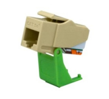 ON-Q/LEGRAND  WP3550IV               Keystone Insert, Snap and Go, Cat 5E, 4-Pair, 26 to 22 AWG Unshielded Twisted Pair Cable, T568A/B Wiring, ABS Plastic, Ivory