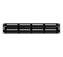 NORTHERN  NPP5E48P               CAT 5E 48 Port Patch Panel 2U, Preloaded