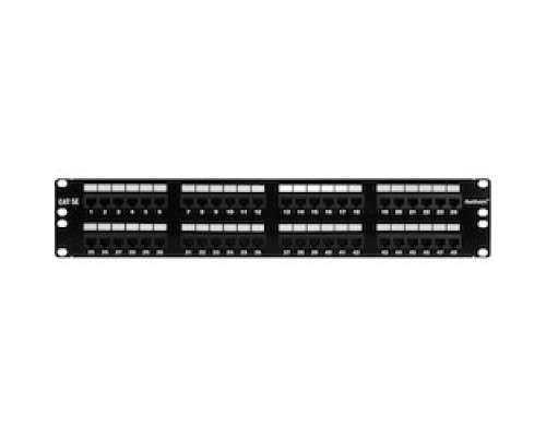 NORTHERN  NPP5E48P               CAT 5E 48 Port Patch Panel 2U, Preloaded