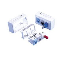 ORTRONICS  40300575-00               TracJack Furniture Plate Herman Miller, Baseline, six-port, Black