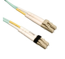 TRIPP LITE N836-01M        10Gb Duplex Multimode 50/125 OM3 LSZH Fiber Patch Cable Mini-LC / LC - Aqua, 1M 3-ft.