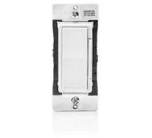 LEVITON  DD00R-DLZ               Decora Digital Dual Voltage Matching Dimmer Remote, w/ LED Locator And Brightness Display, White Face Assembled On Device