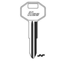 KABA ILCO CORP  MIT1-NP NP A36  IAE00002312              Vehicle Key Blank, Brass, Nickel Plated, 36 Price Group, For Chrysler, Mitsubishi