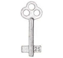 KABA ILCO CORP  25B MI A22  AC15032004              Bit Key, 0.17