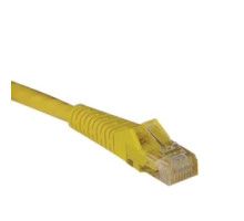 TRIPP LITE N201-005-YW        Cat6 Gigabit Snagless Molded Patch Cable RJ45 M/M - Yellow, 5-ft.