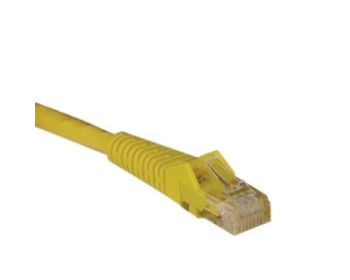 TRIPP LITE N201-005-YW        Cat6 Gigabit Snagless Molded Patch Cable RJ45 M/M - Yellow, 5-ft.
