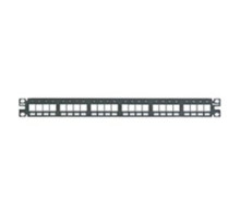 PANDUIT  NKPP24FMY               NetKey Flush Patch Panel 24 Port 1 RU BL