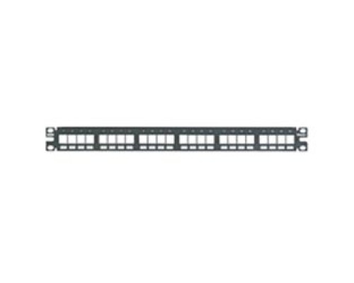 PANDUIT  NKPP24FMY               NetKey Flush Patch Panel 24 Port 1 RU BL