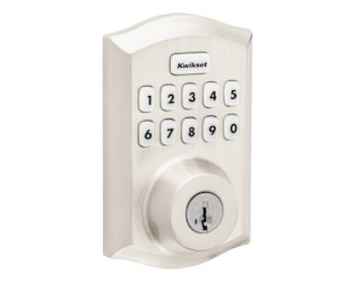 KWIKSET  98930-001  HC620 TRL ZW700 15 SMT RCALFD RCS BP              Home Connect 620 Keypad Connected Smart Lock with Z-Wave Technology Featuring SmartKey Security in Satin Nickel