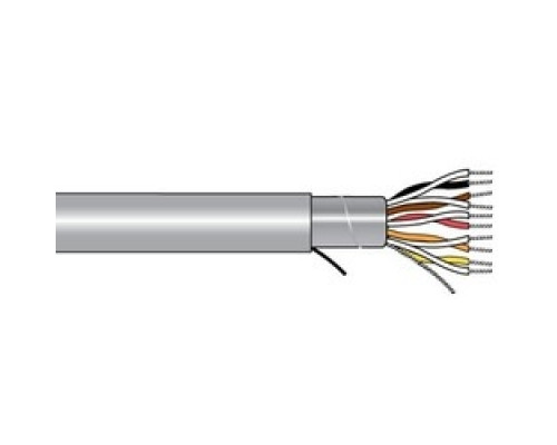ALPHA WIRE 5452C BK199        XTRA-GUARD 1 Cable, 20AWG, 2 Pairs, 7/28 Stranding, Foil, PVC, Black