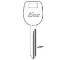 KABA ILCO CORP  MIT6 NP A05  X263              Vehicle Key Blank, Brass, Nickel Plated, 5 Price Group, For Mitsubishi