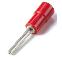 THOMAS & BETTS  KV18-12PT-M               Vinyl Pin Terminal Wire Range 22-18 Bolt Hole N/a