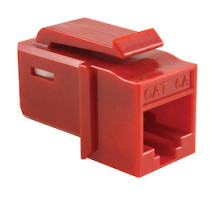 HELLERMANNTYTON  GSTJC6U-RD               GST Category 6 UTP Modular Keystone Jack, Plenum Rated, Red, 1/bag