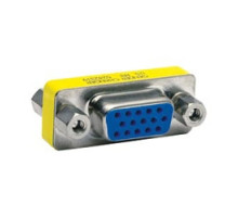 HUBBELL PREMISE WIRING  15GC10               Audio/Video Connector, D-Sub, 15-Pin, GenderChanger Bulk Connector, 10 Pack
