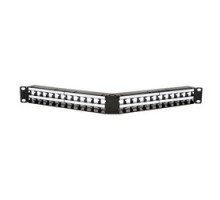COMMSCOPE ENTERPRISE SOLUTIONS  760109736  M4800A-1U-PS              Patch Panel, Angled, Cat 6/5E, 48-Port, 1U, T568A/B Wiring, 19