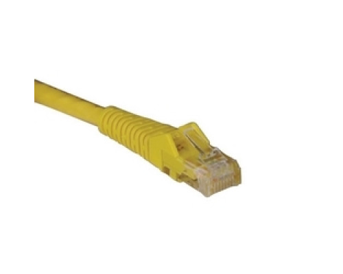 TRIPP LITE N201-025-YW        Cat6 Gigabit Snagless Molded Patch Cable RJ45 M/M - Yellow, 25-ft.