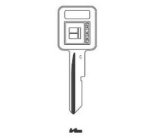 KABA ILCO CORP  GM-C NP A01               Key Blank, Look-Alike, Primary, C, Brass, Nickel Plated, 1 Price Group, For General Motors