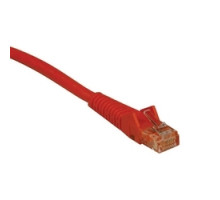 TRIPP LITE N001-010-OR        Cat5e 350MHz Snagless Molded Patch Cable RJ45 M/M - Orange, 10-ft.